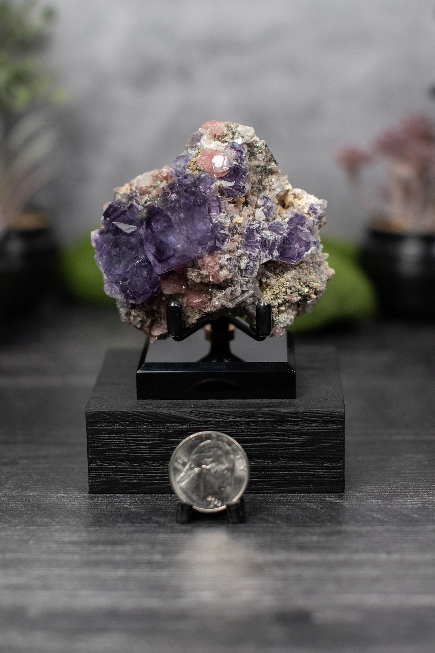 Wuzhou Fluorite & Rhodochrosite