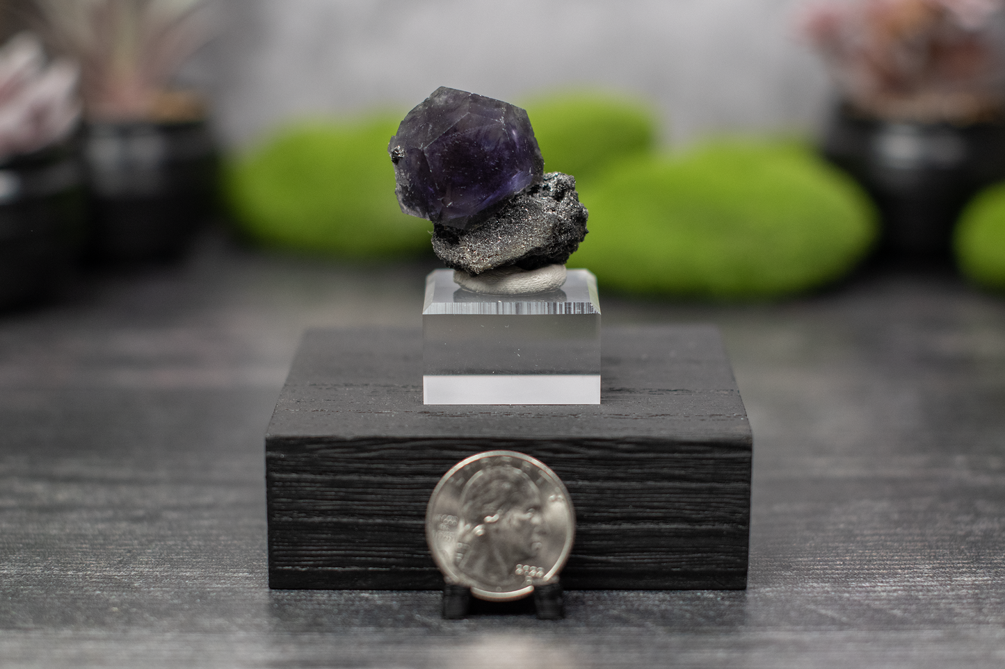 Fujian "Tanzanite" Fluorite