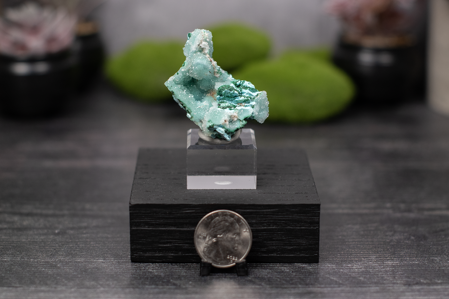 Tenke Mine Quartz aft. Chrysocolla aft. Malachite aft. Gypsum