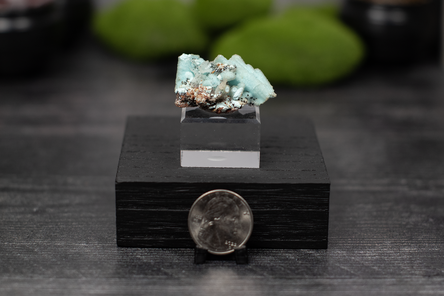 Tenke Mine Quartz aft. Chrysocolla aft. Malachite aft. Gypsum