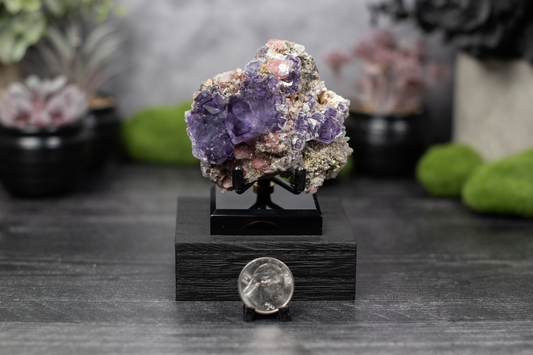 Wuzhou Fluorite & Rhodochrosite